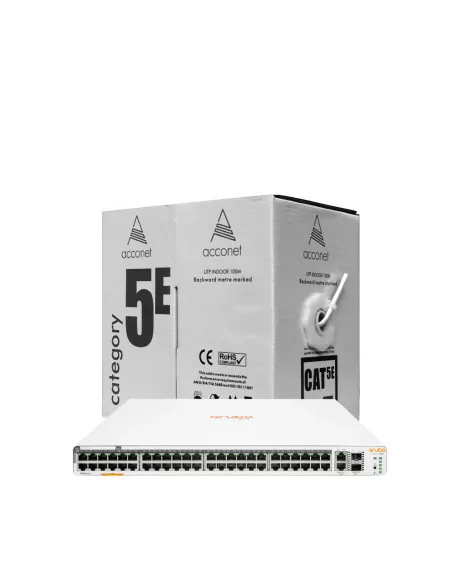 HPE Promo - Buy ARU-IO-SW196048G-600W & get 1 x Acconet CAT5-100 FREE