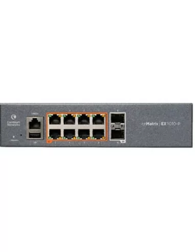 Cambium cnMatrix Enterprise 10 port PoE+ Switch | CNM-EX1010-P