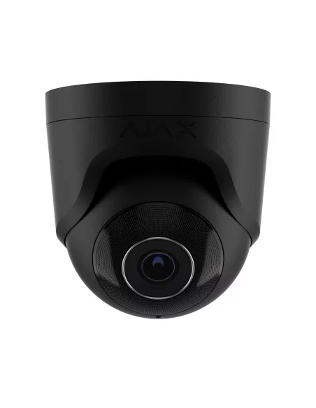 AJAX - 5MP IP Black Turret Camera with a 2.8 mm Wide-view Lens