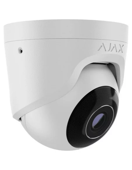 AJAX - 5MP IP White Turret Camera with a 2.8 mm Wide-view Lens