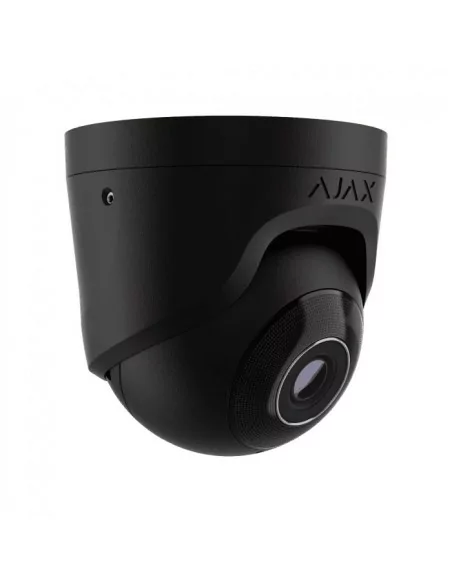 AJAX - 5MP IP Black Turret Camera with a 4.00 mm focused Lens