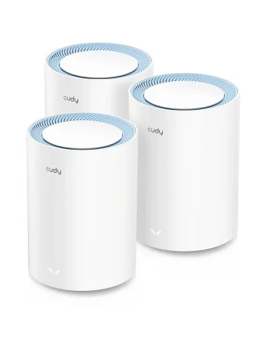 Cudy Dual Band 1200Mbps WiFi 5 Fast Ethernet Mesh 3 Pack | M1200 (3-Pack)