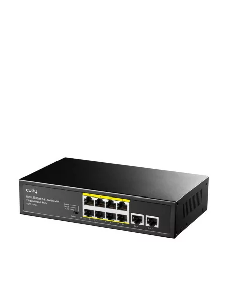 Cudy 8 Port PoE+ 115W 2 Gigabit Switch | CUDY-FS1010PG | MiRO