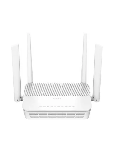 Cudy Dual Band WiFi 6 3000Mbps 5dBi Gigabit Mesh Router White | WR3000S