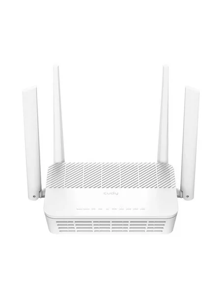 Cudy Dual Band WiFi 6 3000Mbps 5dBi Gigabit Mesh Router White | WR3000S