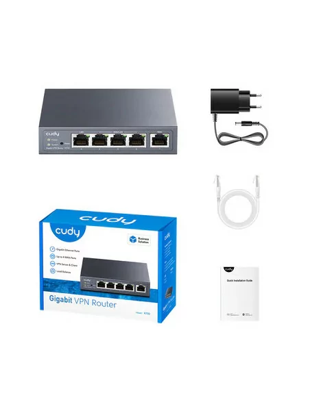 Cudy Multi-WAN 5 port Gigabit VPN Router | R700