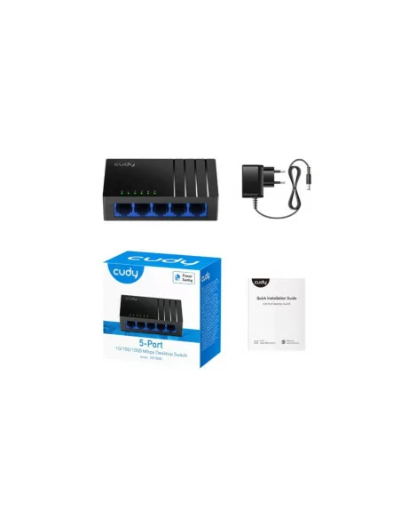 Cudy 5 Port Gigabit Desktop Switch | GS105D