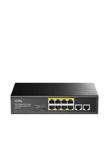 Cudy 10 Port Gigabit 8 PoE 100W PoE switch | GS1010P