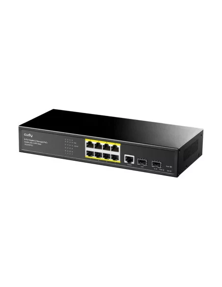 Cudy 8 Port Gigabit PoE 130W 2SFP Switch | GS2008PS2