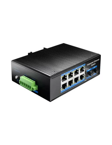 Cudy 8 Port Gigabit Industrial PoE+2SFP Switch | IG1008S2