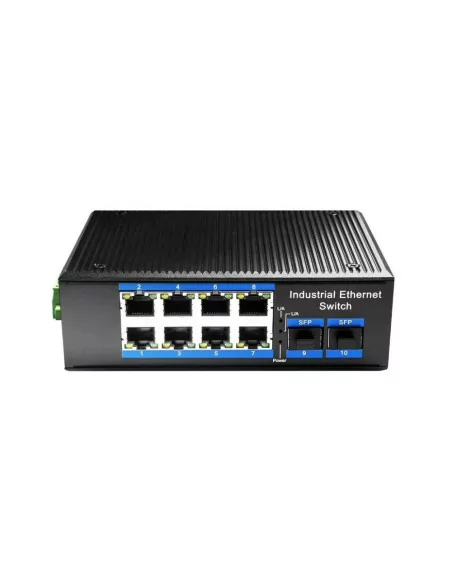 Cudy 8 Port Gigabit Industrial PoE+2SFP Switch | IG1008S2