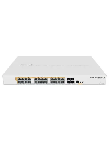 MikroTik CRS328-24P-4S+RM - 24 port 500 w PoE Cloud Router Switch