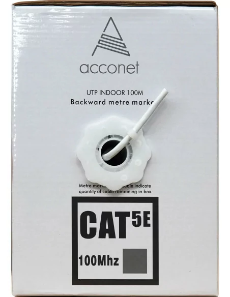 CAT5e 100m Pull Box, White, Solid Copper, UTP