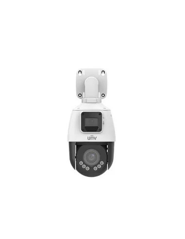 UNV - Ultra H.265 - 2 MP Outdoor LightHunter 4x Optical Zoom Dual-Lens PTZ & Bullet Combo Camera