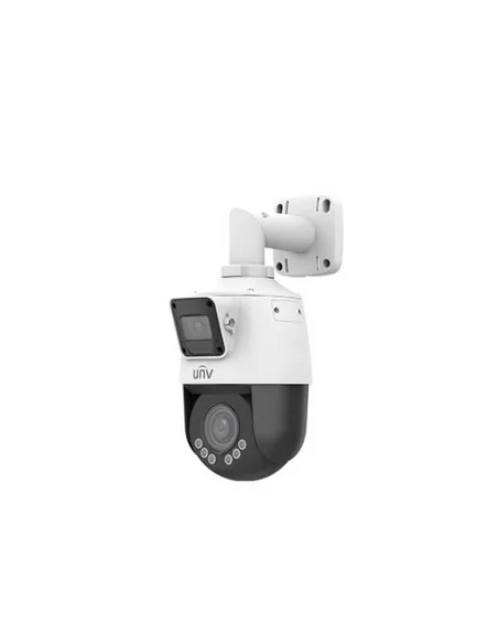 UNV - Ultra H.265 - 2 MP Outdoor LightHunter 4x Optical Zoom Dual-Lens PTZ & Bullet Combo Camera