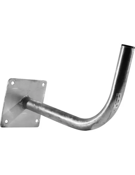 Wall Bracket - 90 Degree Bend - 38mm diameter