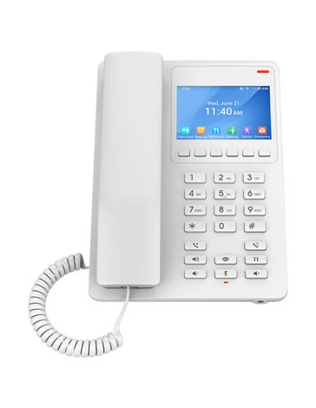 Grandstream 2 Line 3.5'' Color LCD Hotel Phone White | GHP630