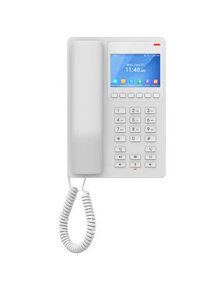 Grandstream 2 Line 3.5'' Color LCD Hotel Phone White | GHP630