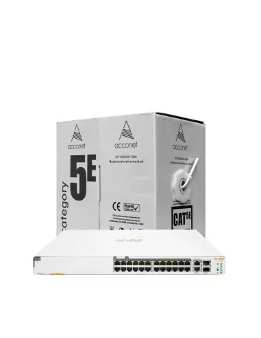 HPE Promo - Buy ARU-IO-SW183024G & get 1 x Acconet CAT5-100 FREE