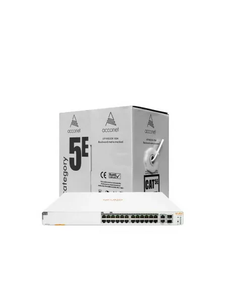 HPE Promo - Buy ARU-IO-SW183024G & get 1 x Acconet CAT5-100 FREE