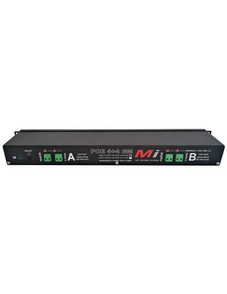 8 Channel Gigabit POE Injector with a Remote Management Ethernet Port - MiRO Distribution