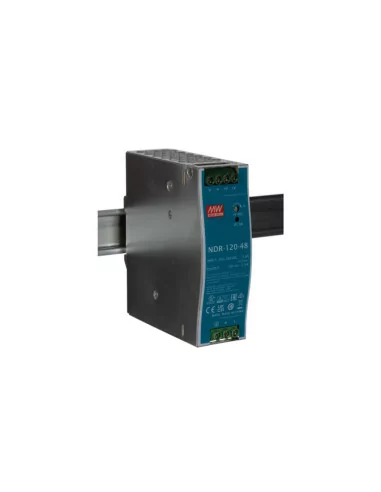 Mean Well DIN Rail Power Supply | 48V AC to 120W DC | NDR-120-48