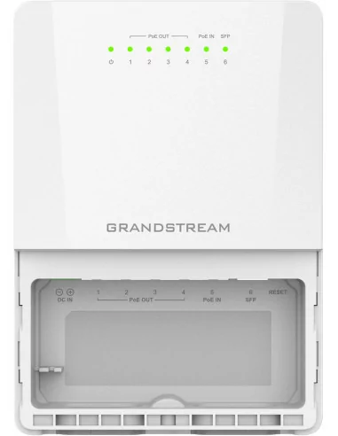 Grandstream Enterprise 5 port 1x 2.5G SFP L2 Lite Cloud Managed GbE PoE Switch