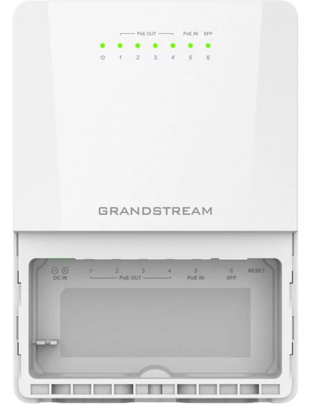 Grandstream Enterprise 5 port 1x 2.5G SFP L2 Lite Cloud Managed GbE PoE Switch