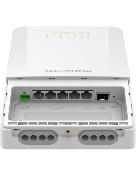 Grandstream Enterprise 5 port 1x 2.5G SFP L2 Lite Cloud Managed GbE PoE Switch