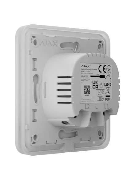 AJAX Security - White SoloButton (Dimmer) | AJAX-SB-DIM-W