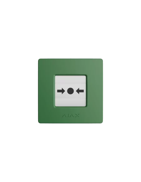 AJAX Security - Manual Call Point - Green | AJAX-CP-G