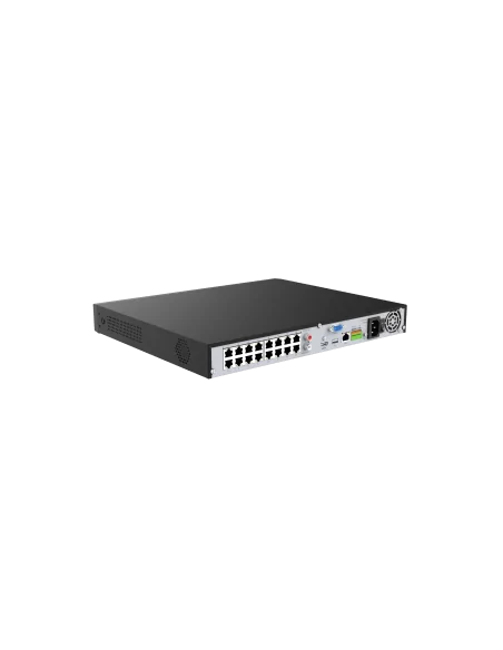 Milesight - Ultra H.265 - 16 Channel NVR with 2 Hard Drive Slots (up to 10TB Capacity for each HDD)