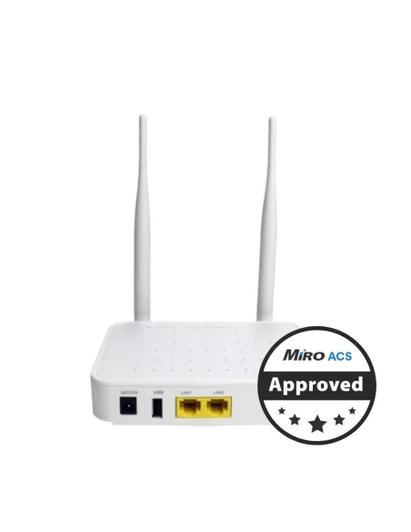 BDCOM xPON ONU/ONT, 1 x GB, 1x FE, 300Mbps Wireless, 1 x USB port