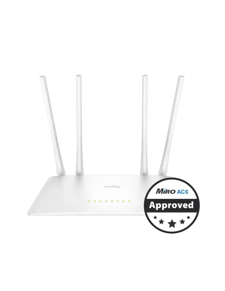 Cudy Dual Band 1200Mbps WiFi 5 Fast Ethernet Router | WR1200