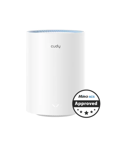 Cudy Dual Band 1200Mbps WiFi 5 Fast Ethernet Mesh Router | M1200 (1-Pack)