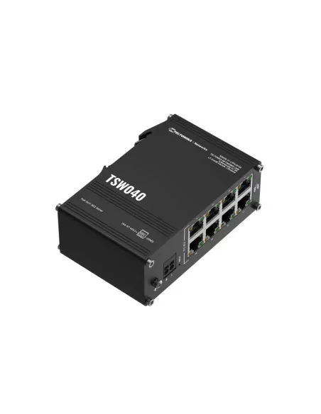 Teltonika Industrial 8 port PoE+ Switch | TTK-TSW040