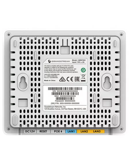 Grandstream Enterprise WiFi 6 In-Wall Indoor Access Point | GWN7604