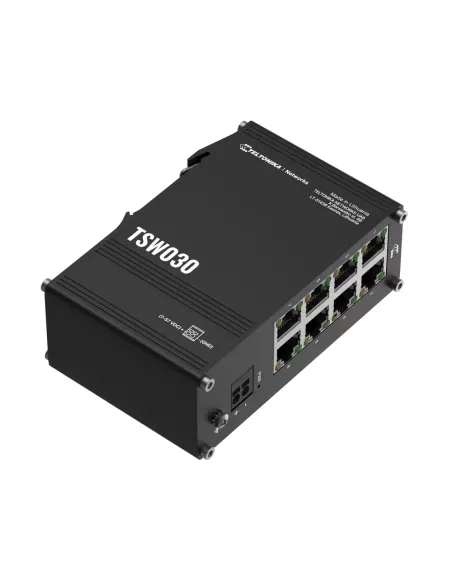 Teltonika Industrial 8-port Ethernet Switch | TSW030