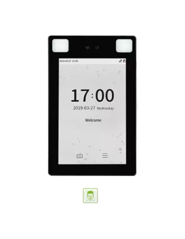 ZKTeco - 2MP WDR Outdoor & Vandal-Resistant Facial and Palm Recognition Access Control Terminal