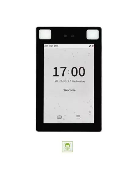 ZKTeco - 2MP WDR Outdoor & Vandal-Resistant Facial and Palm Recognition Access Control Terminal