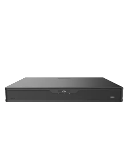 UNV - Ultra H.265 - 8 Channel NVR with 2 Hard Drive Slots and 8 PoE Ports - EASY Series