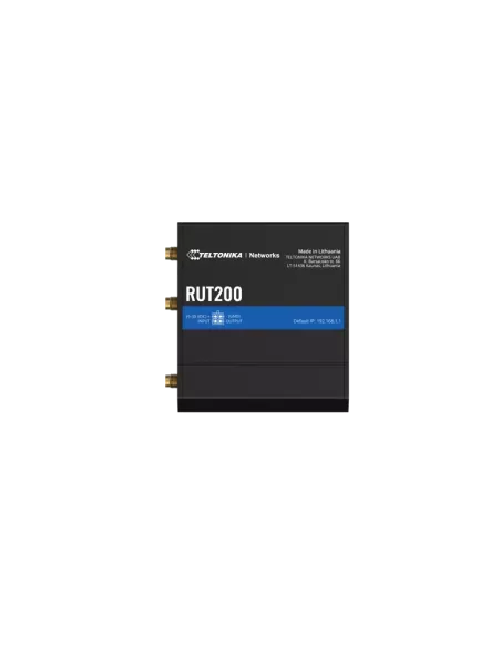 Teltonika 4G/LTE WiFi Industrial Cellular Router | RUT200 | MiRO