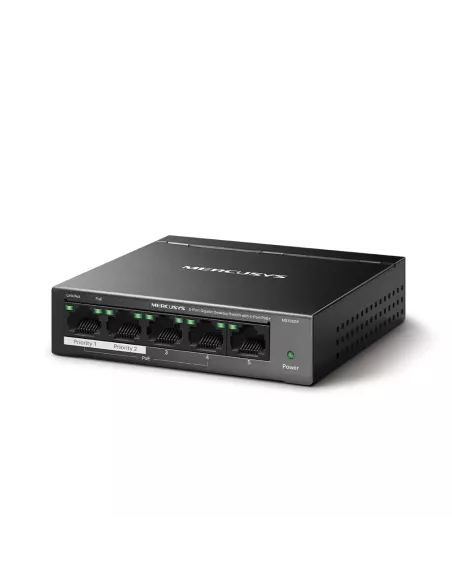 Mercusys 5-Port Gigabit PoE Desktop Switch | MRC-MS105GP