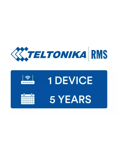 Teltonika RMS License, 1 device credit, 5 years | RMSMP0500000