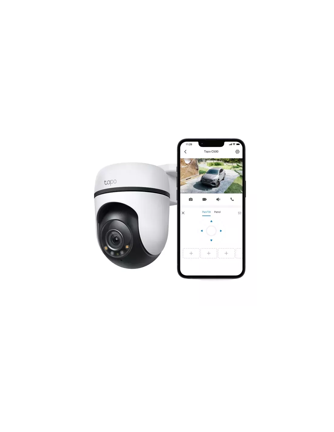 TP-Link Tapo Outdoor Pan/Tilt Security WiFi Camera | Tapo C500 TP-Link Tapo Outdoor Pan/Tilt Security WiFi Camera | Tapo C500
