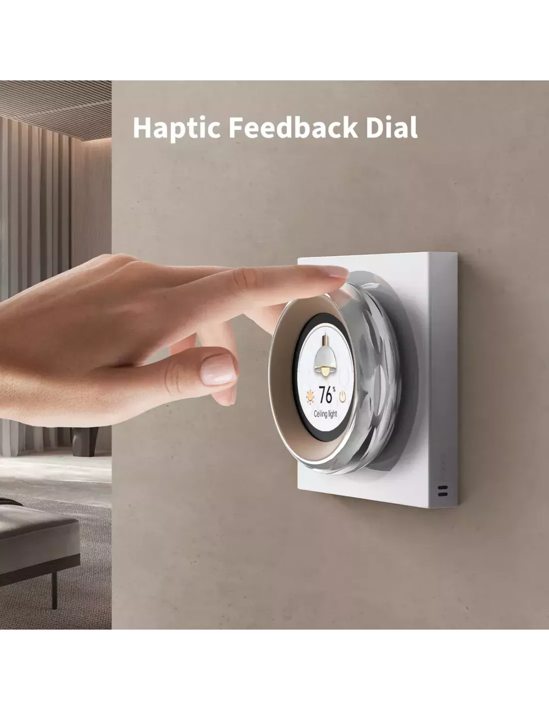 Aqara Touchscreen Dial V1 Smart Wall Switch | DS-K01D Aqara Touchscreen Dial V1 Smart Wall Switch | DS-K01D