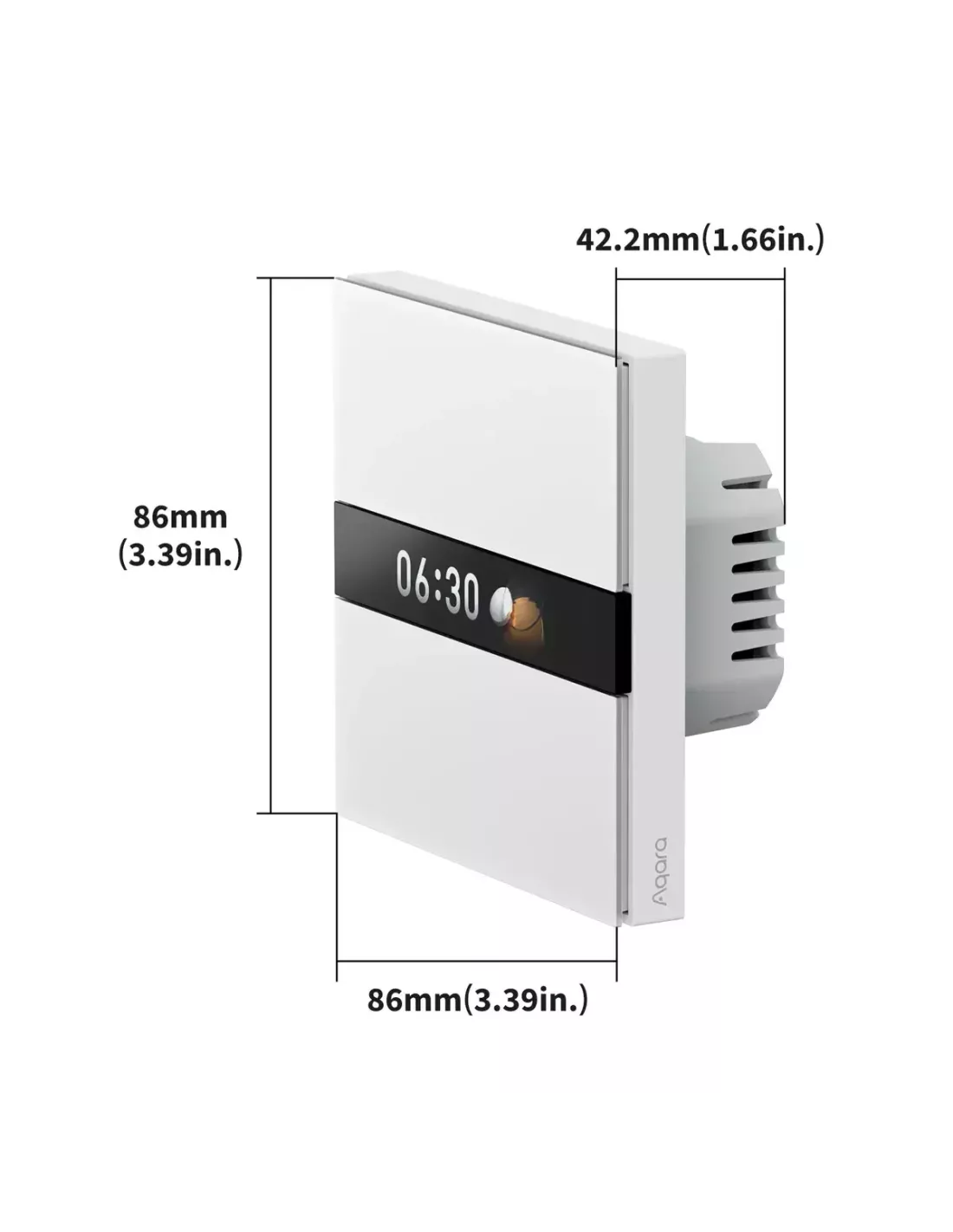 Aqara Display Switch V1 | AQ-CTRL-DIS-SW-V1 | MiRO Aqara Display Switch V1 | AQ-CTRL-DIS-SW-V1 | MiRO