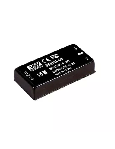 Mean Well - 15W Single Output DC - DC Converter - 5VDC Mean Well - 15W Single Output DC - DC Converter - 5VDC