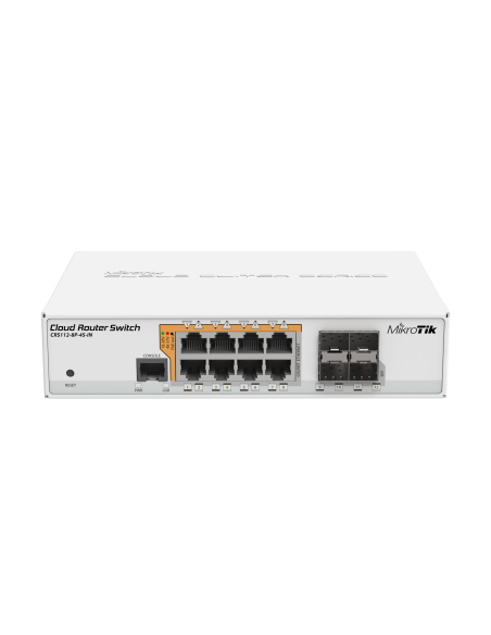 MikroTik Cloud Router Switch 8 Port PoE 4SFP | CRS112-8P-4S-IN