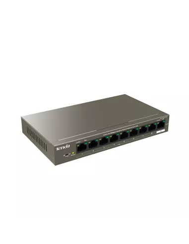 Tenda 9-Port Fast Ethernet Desktop Switch with 8-Port PoE | TEF1109P-8-102W Tenda 9-Port Fast Ethernet Desktop Switch with 8-Port PoE | TEF1109P-8-102W